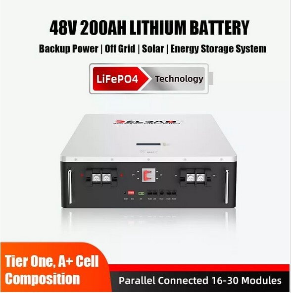 Bateria Baixo Custo 10kW - Bslbatt B-LFP48-200PW