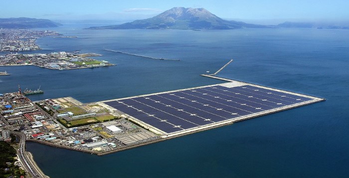 Kagoshima Nanatsujima Mega Solar Power Plant