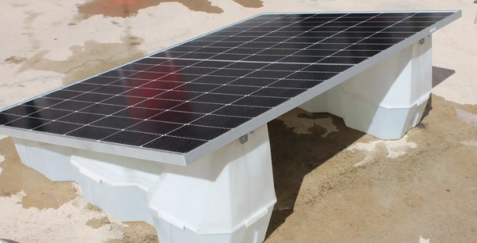 Landblock estrutura inovadora para instalação de painéis solares