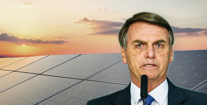 Bolsonaro - Impostos sobre Placas Solares