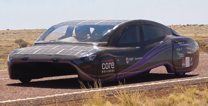 Carro Elétrico Solar Violet