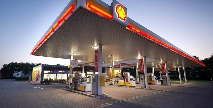 Posto abastecimento combustível Shell