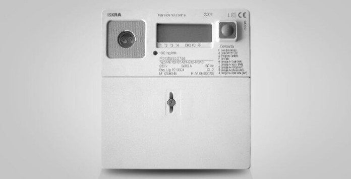 contador eletricidade estático Iskra ME162