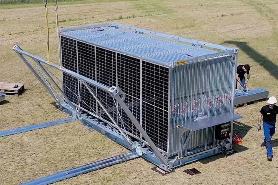 Solar Container - Sistema solar portátil