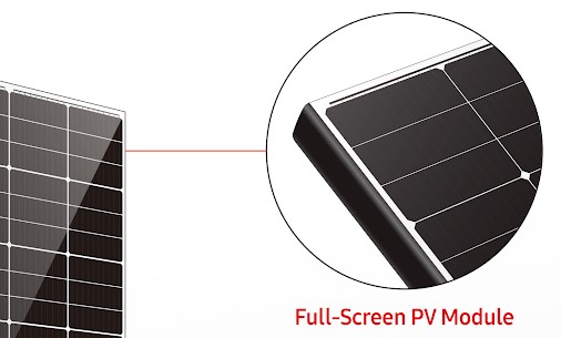 Módulo solar fotovoltaico con tecnología de pantalla completa: limpieza más fácil y mayor producción de energía