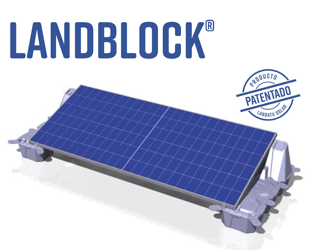 Landblock, la innovadora estructura de montaje de paneles solares