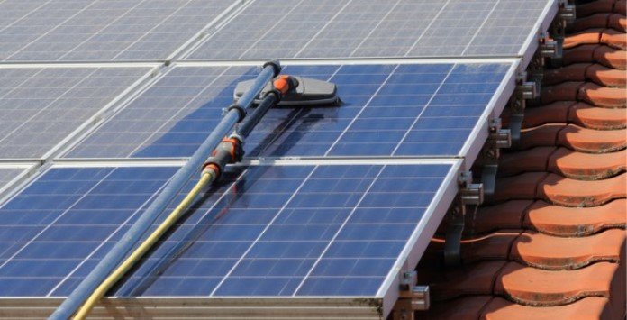 Limpar Painel Solar Fotovoltaico