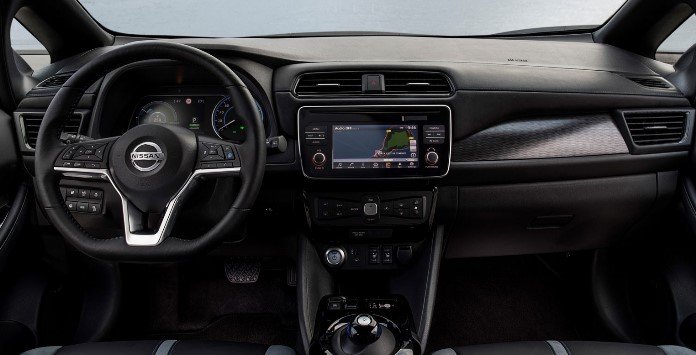 Nissan Leaf - Visão interior