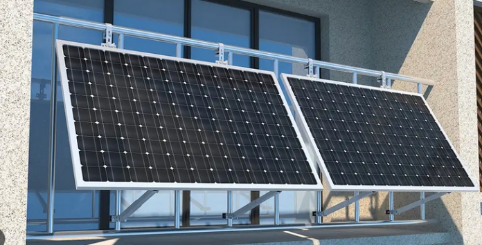 Instalação painéis solares em varandas