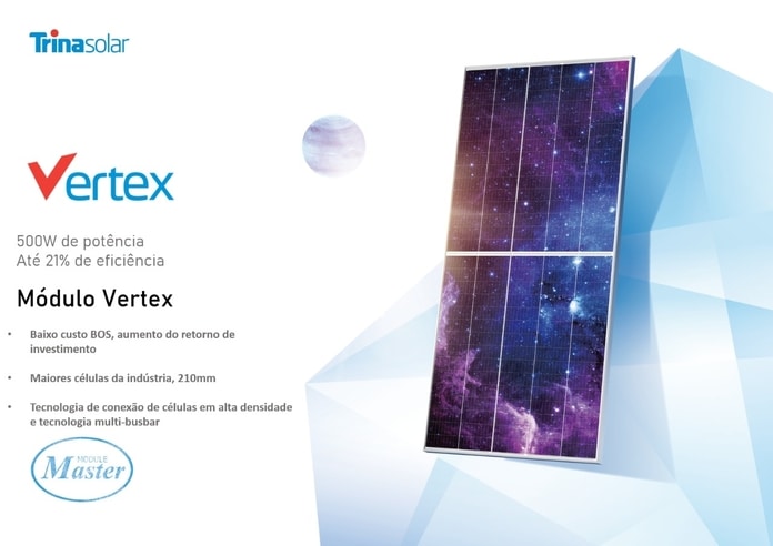 Módulo Solar Fotovoltaico - Trina Solar Vertex