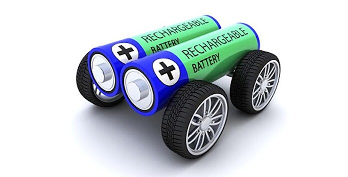 Bateria reciclada para carros elétricos