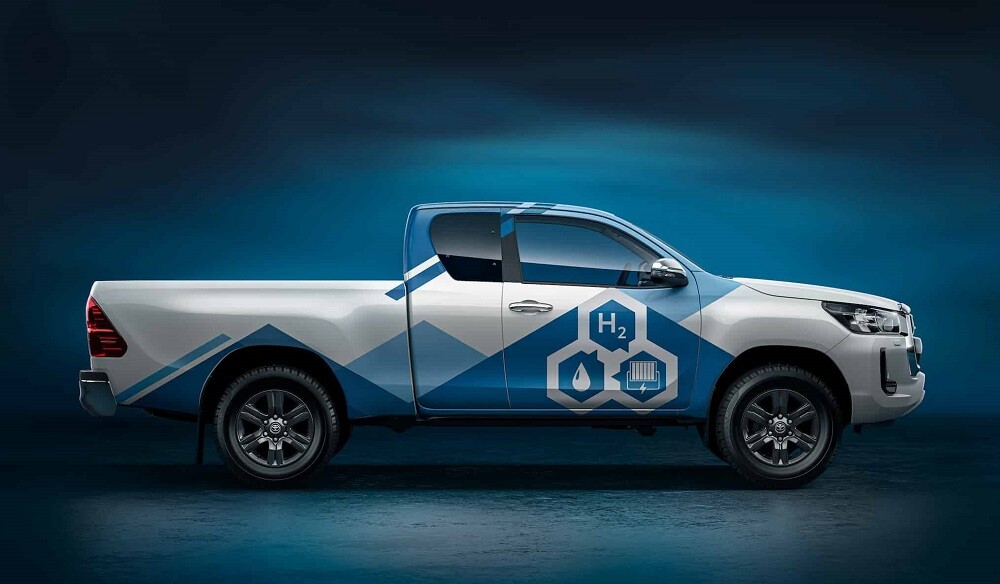 Toyota Hilux hydrogen pickup